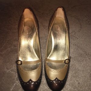 Anne Klein patent leather heels